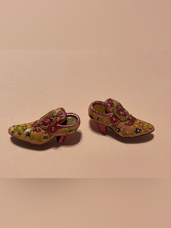 Jewelry - Pink Shoe Pierced Earrings #9931